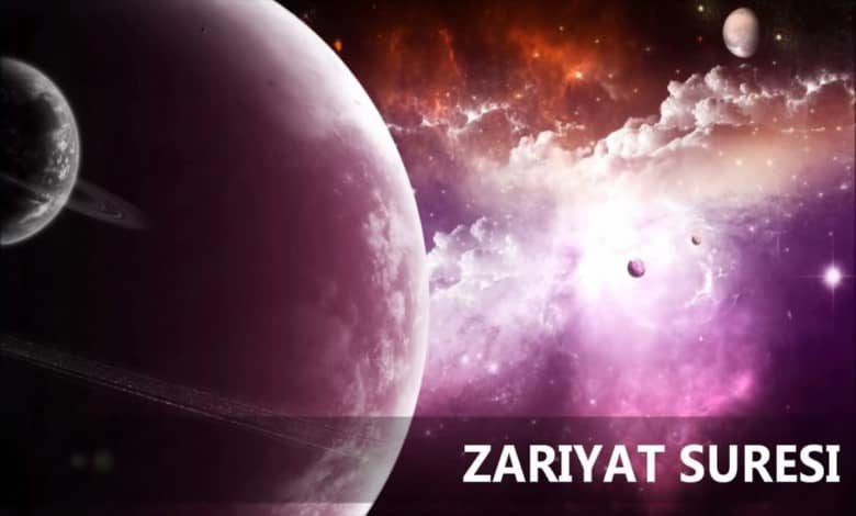 Zariyat Suresi Türkçe Meali