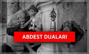 Abdest Azalarını Yıkarken Okunacak Dualar