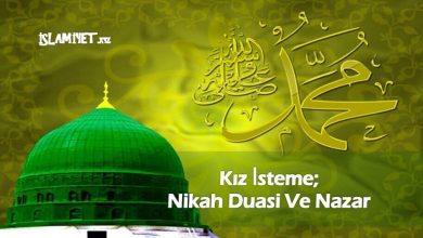 Kız isteme; Nikah Duası Ve Nazar