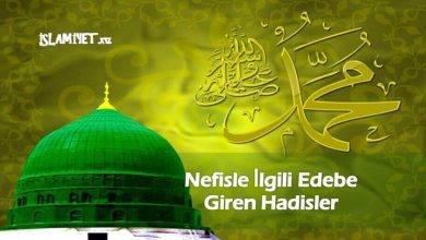 Nefisle İlgili Edebe Giren Hadisler