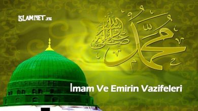 İmam Ve Emirin Vazifeleri